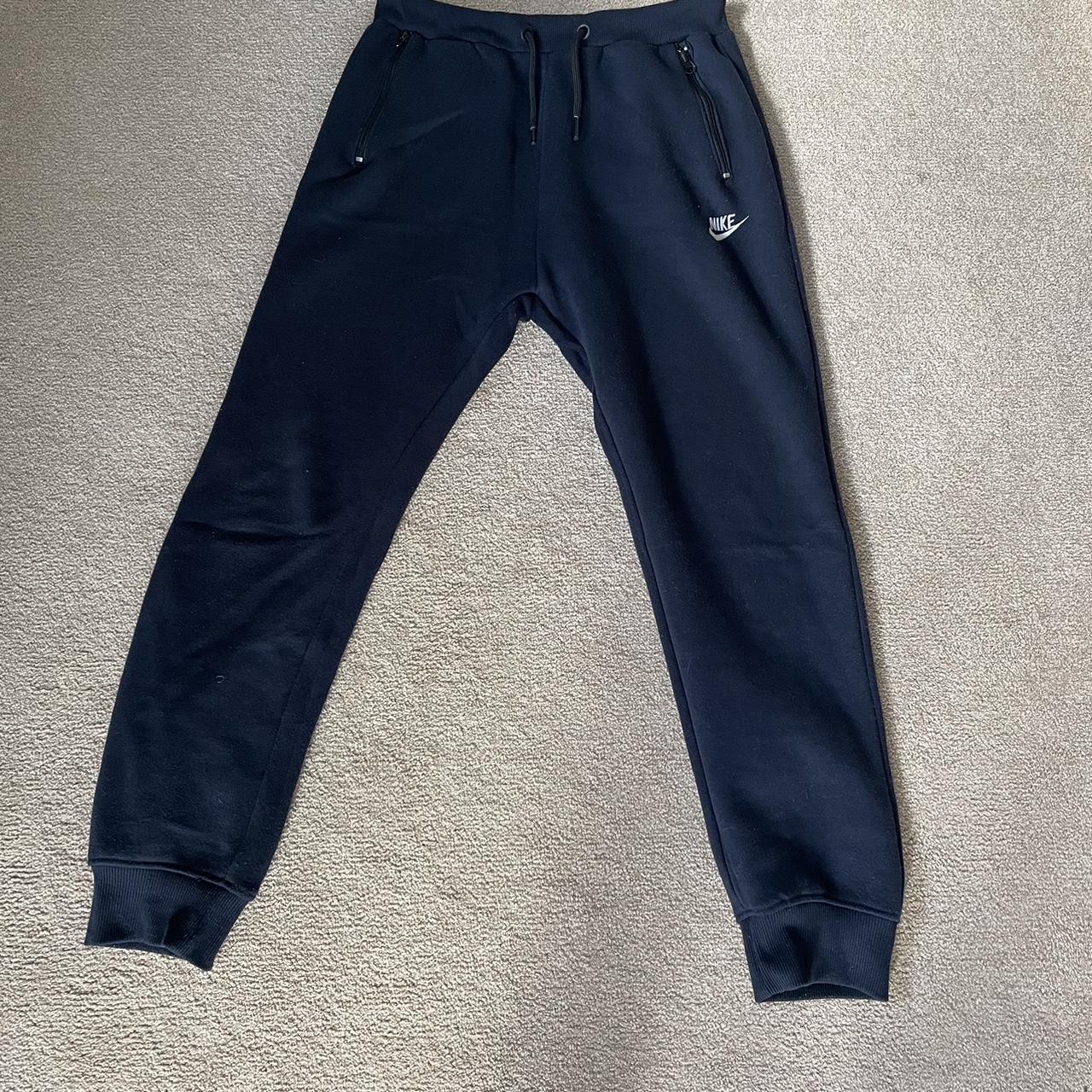 Nike Sportswear Navy blue joggers worn a couple... - Depop