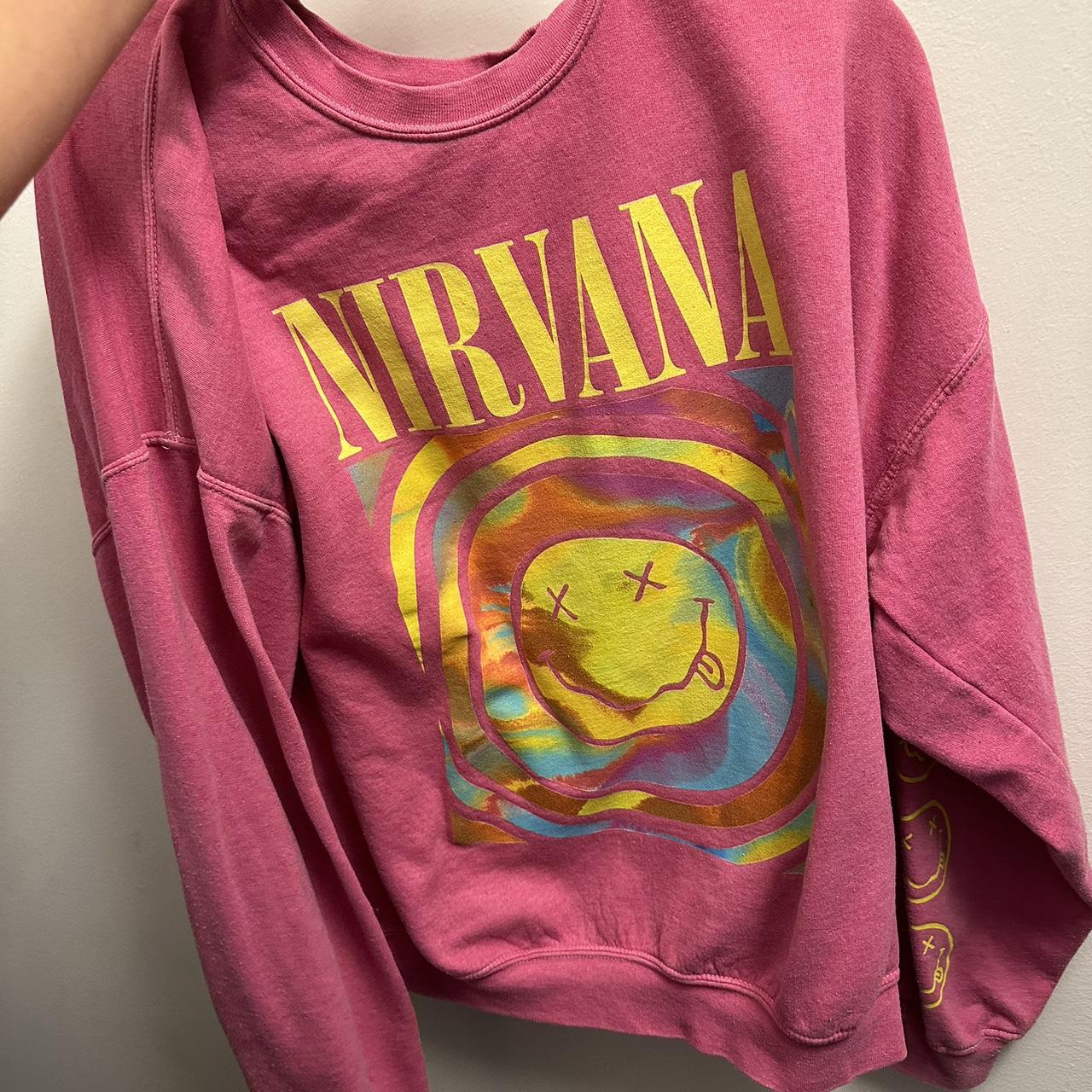 Nirvana urban outfitters online sweatshirt