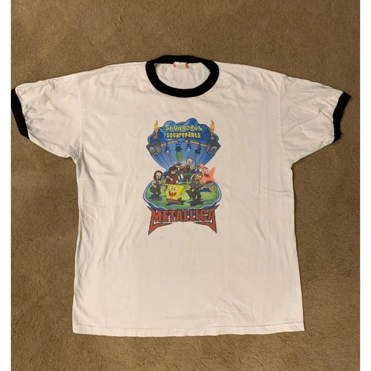 Vintage buy metallica spongebob