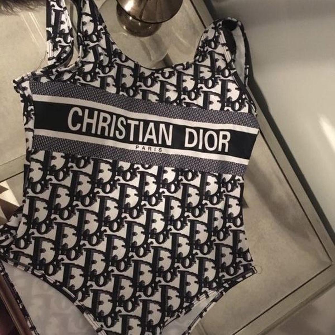 Christian Dior Nude Diorissimo Sheer OnePiece EL CYCER #42 Christian Dior Nude Diorissimo Sheer OnePiece EL CYCER