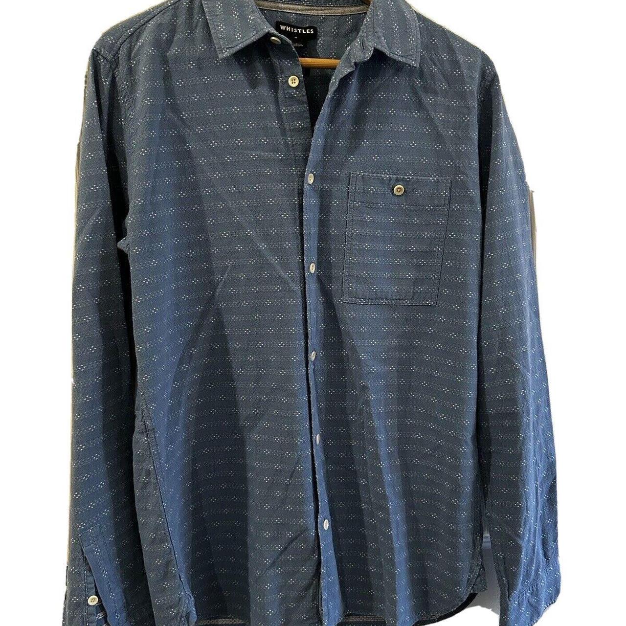Whistles Men’s Shirt Denim Size M. This is a sough... Depop