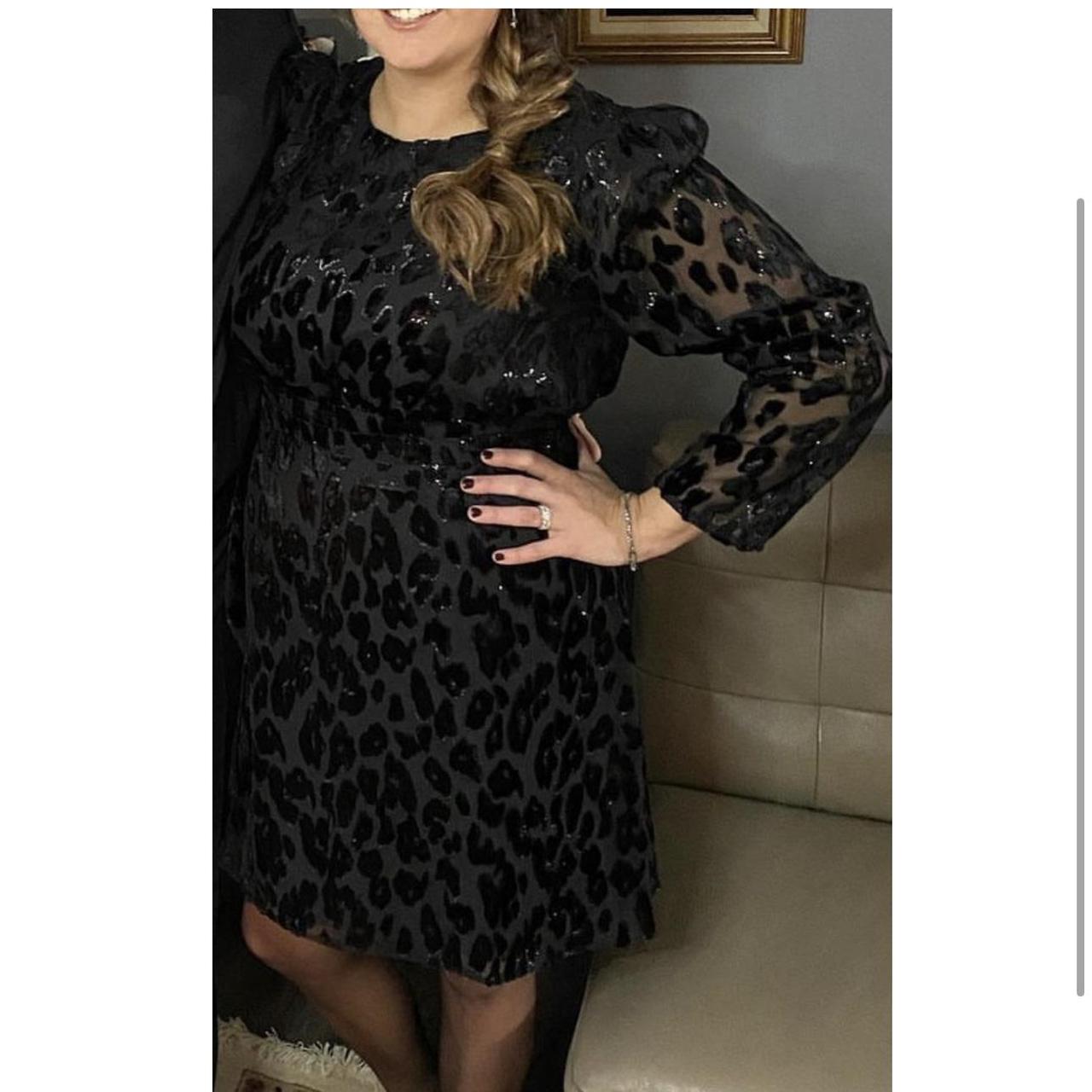 Express hotsell cheetah dress