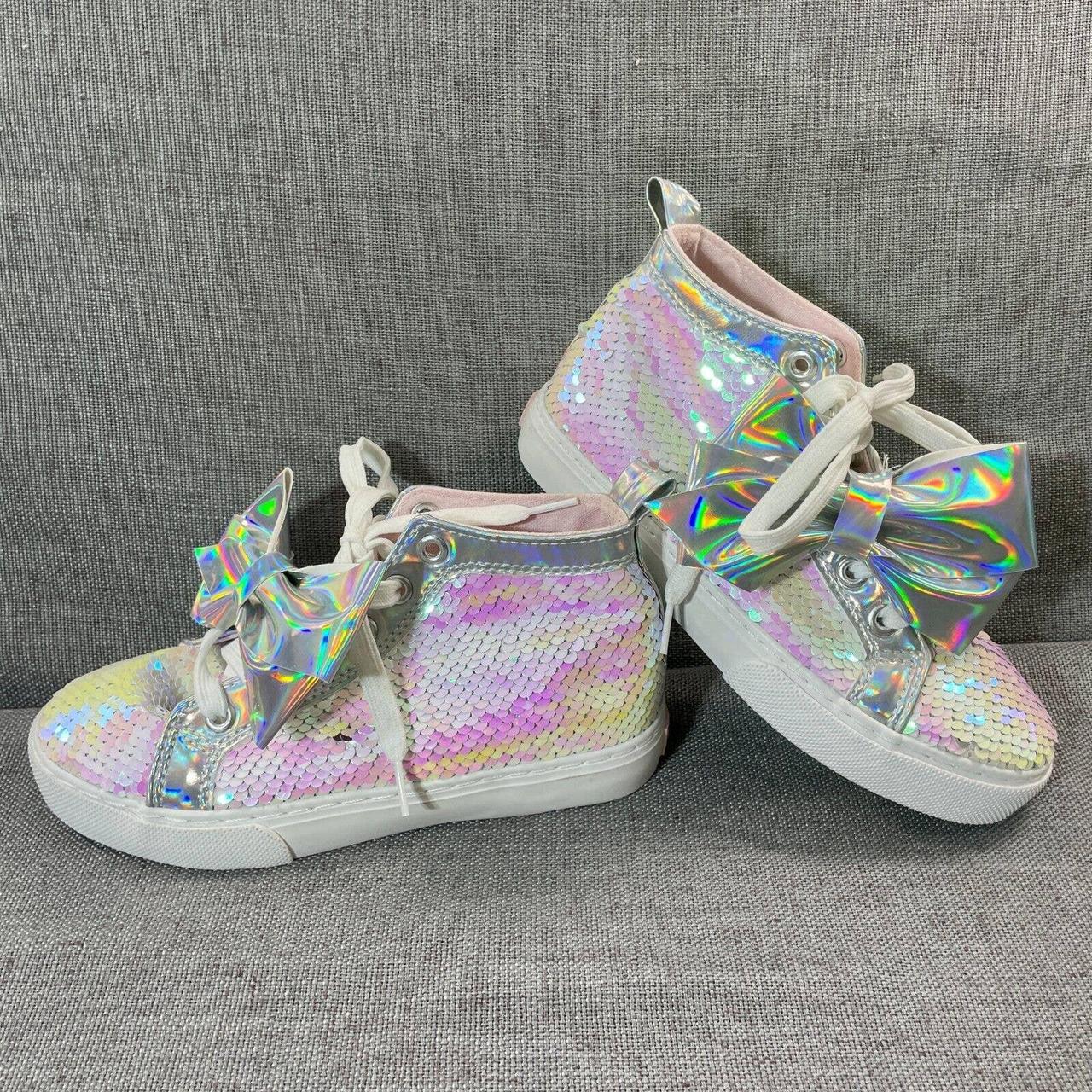 Jojo siwa reverse sequin high sales top sneaker