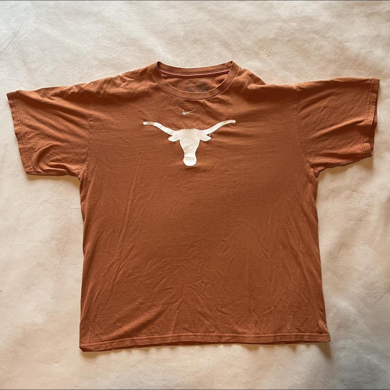 burnt orange nike shirt