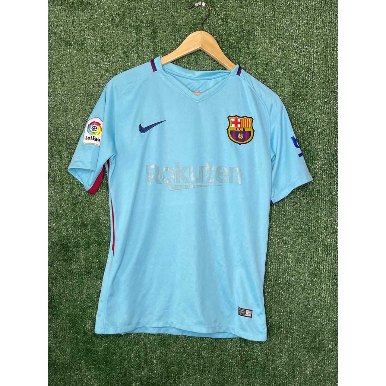 Barcelona baby best sale blue jersey