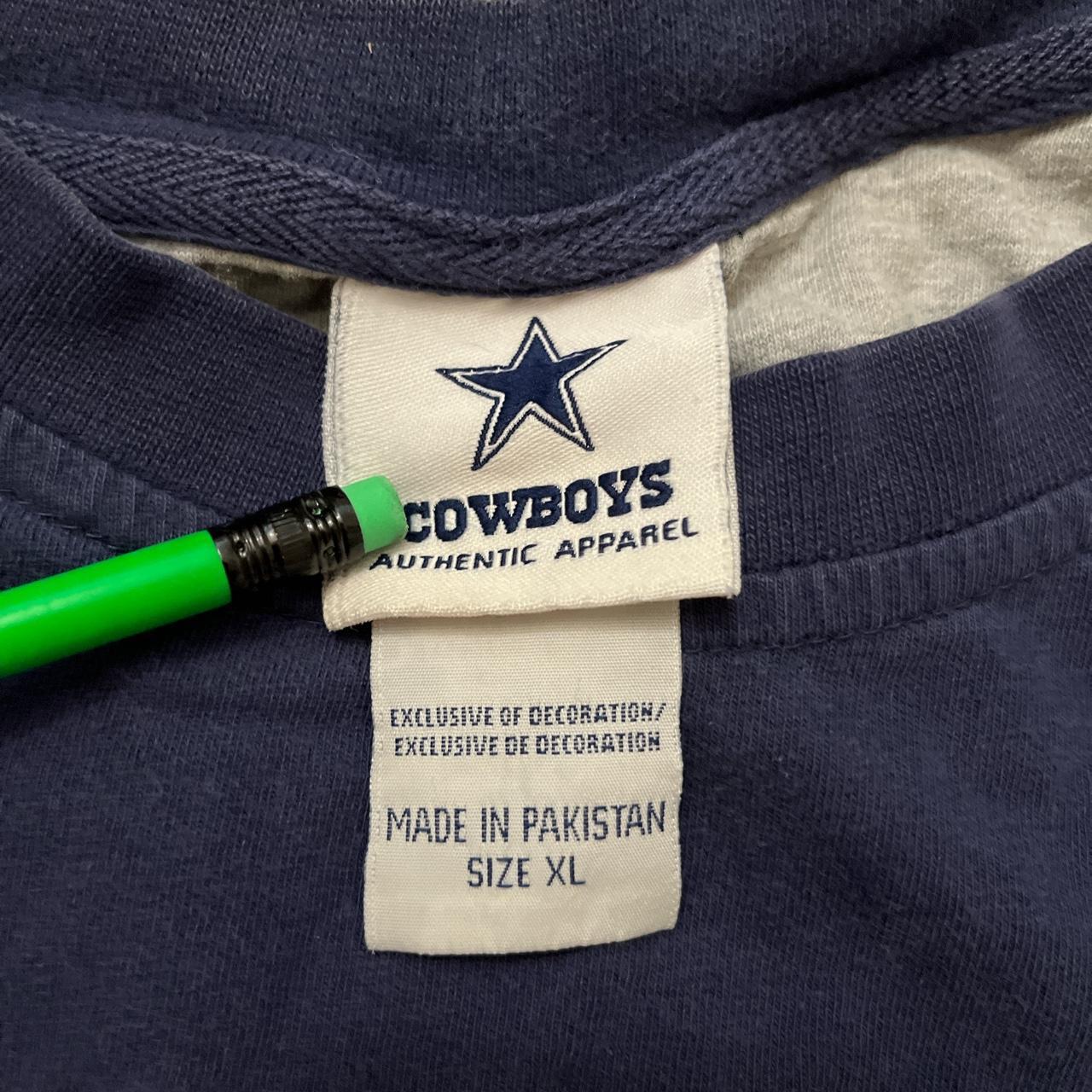 Vintage Y2K Dallas Cowboys Football T-Shirt Sz. XL