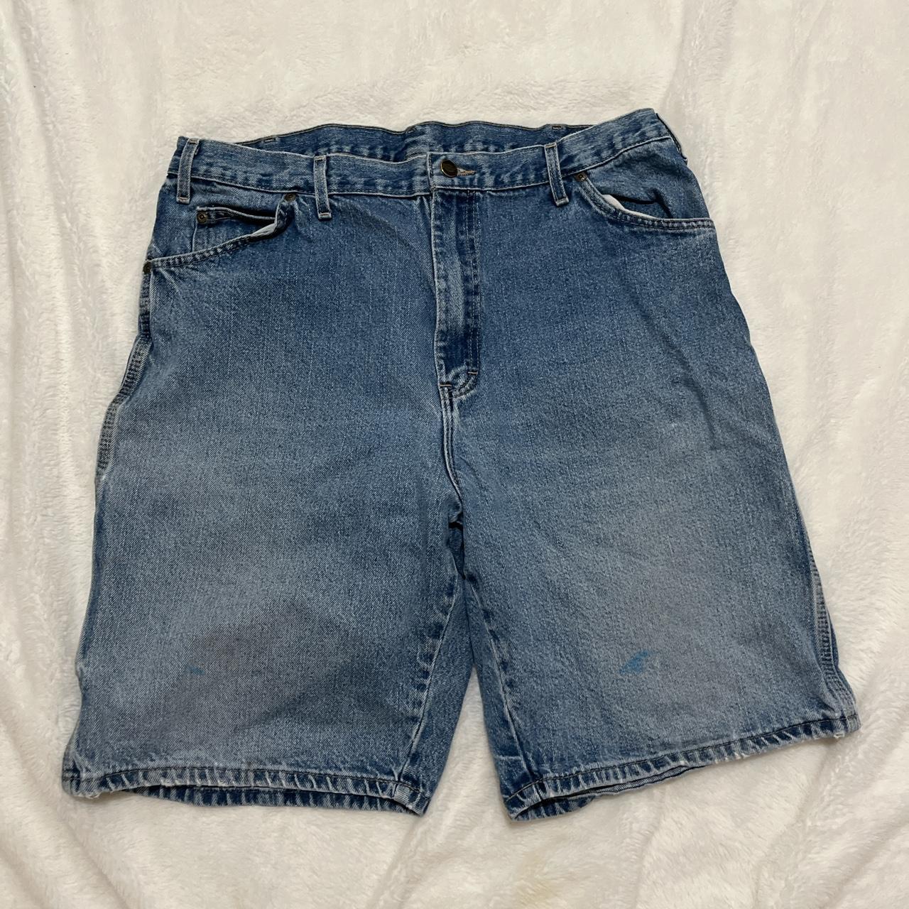 Vintage Workwear Carpenter Dickies Jorts - size 36... - Depop