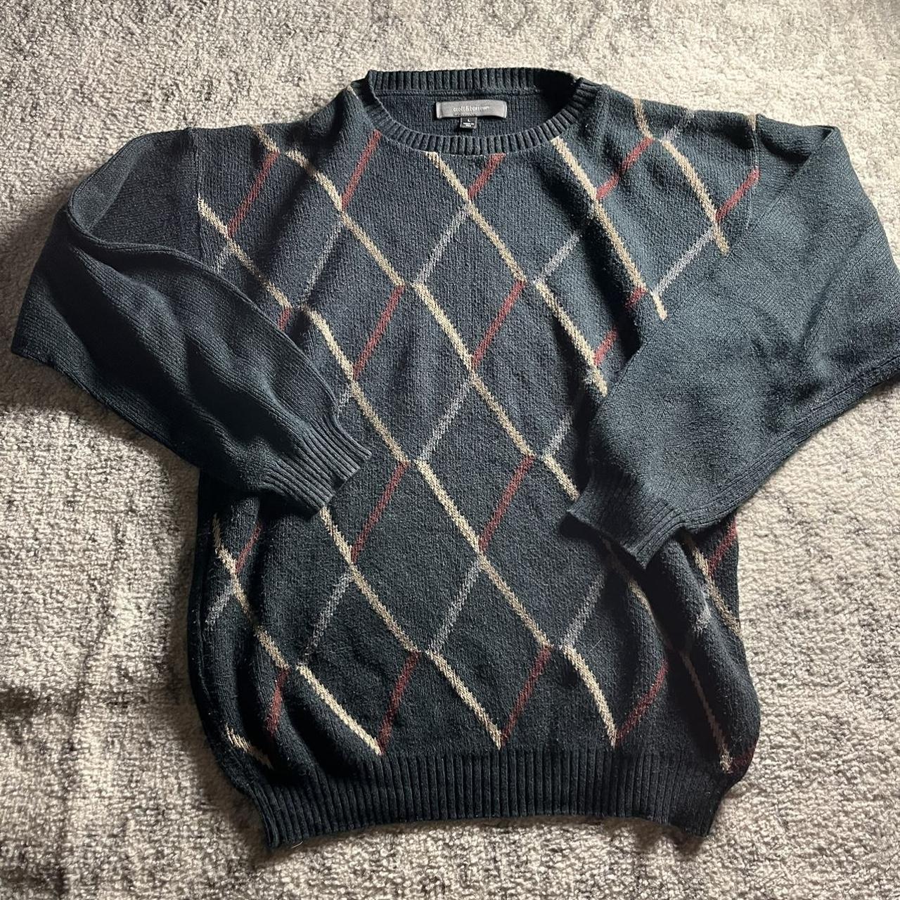 Vintage “Chanel” Spellout Sweater No label - Depop