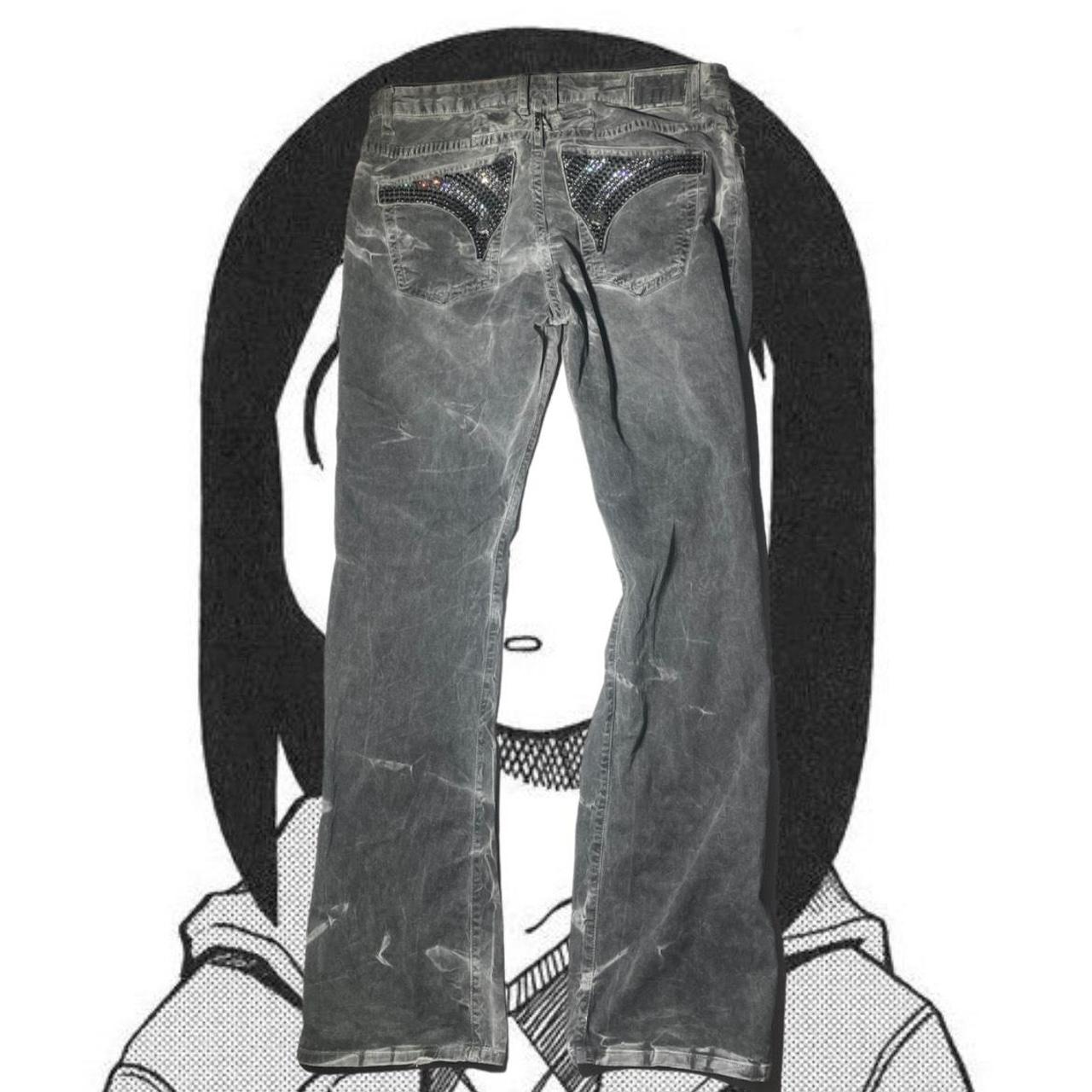 ROBIN JEANS GHOST JEANS FIRE WASH 👻 34” INSEAM FIRE... - Depop