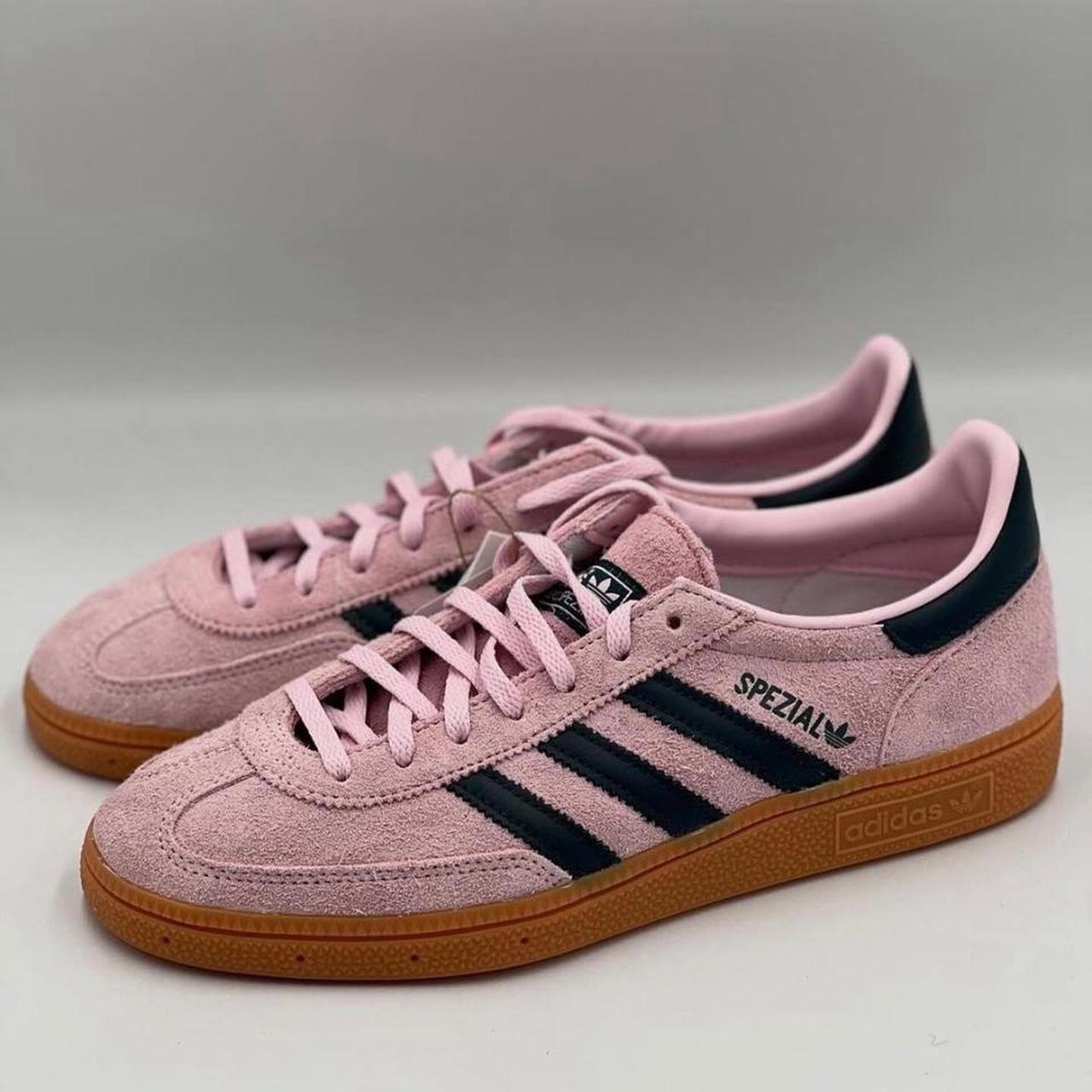 Adidas Spezial 'Baby pink Navy gum' MESSAGE FIRST! - Depop