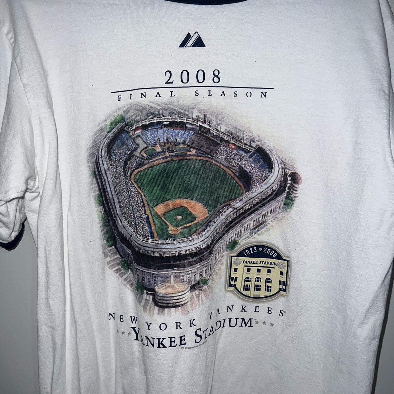 Majestic New York Yankees Yankee Stadium Final Season T Shirt