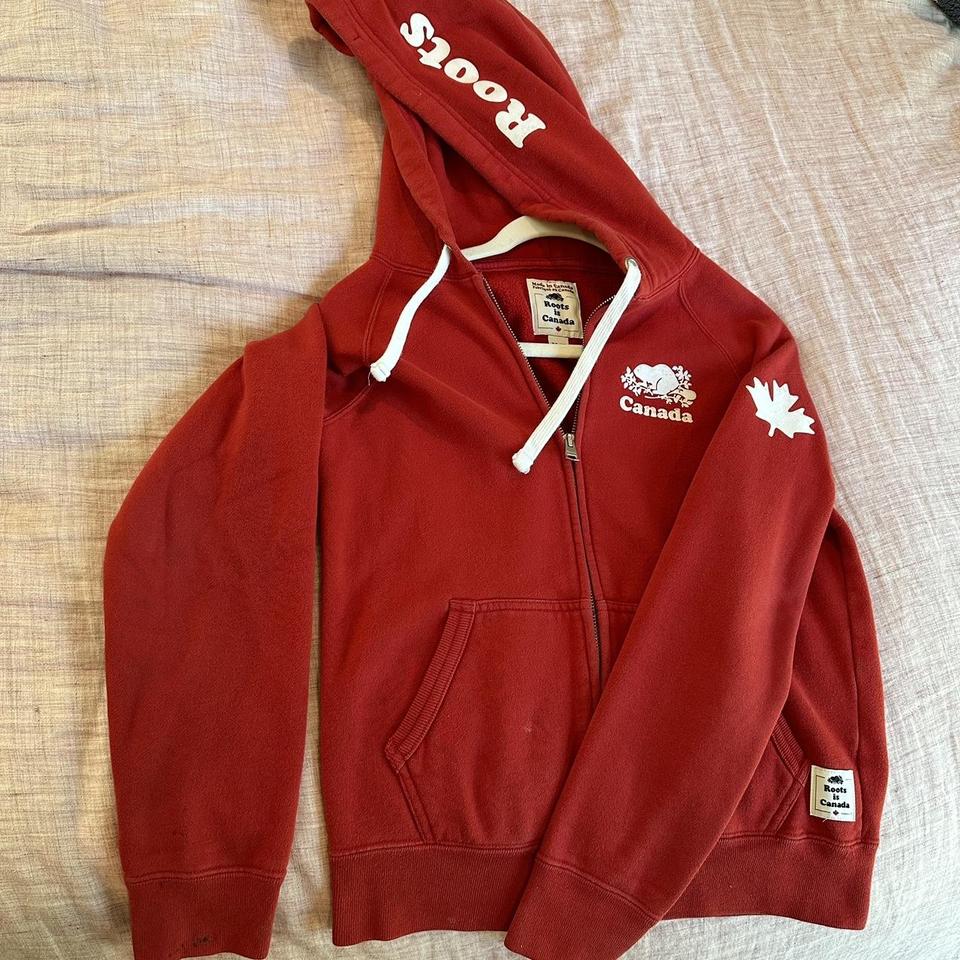 Red 2025 roots hoodie