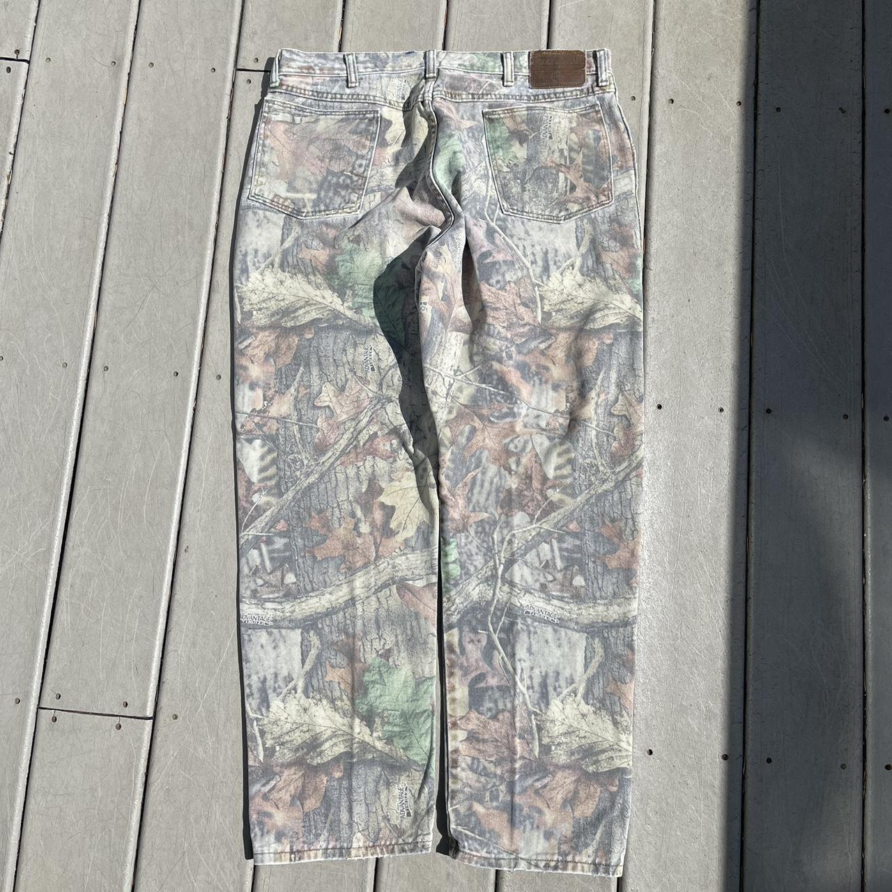 Camo wrangler jeans, perfect condition no flaws... - Depop