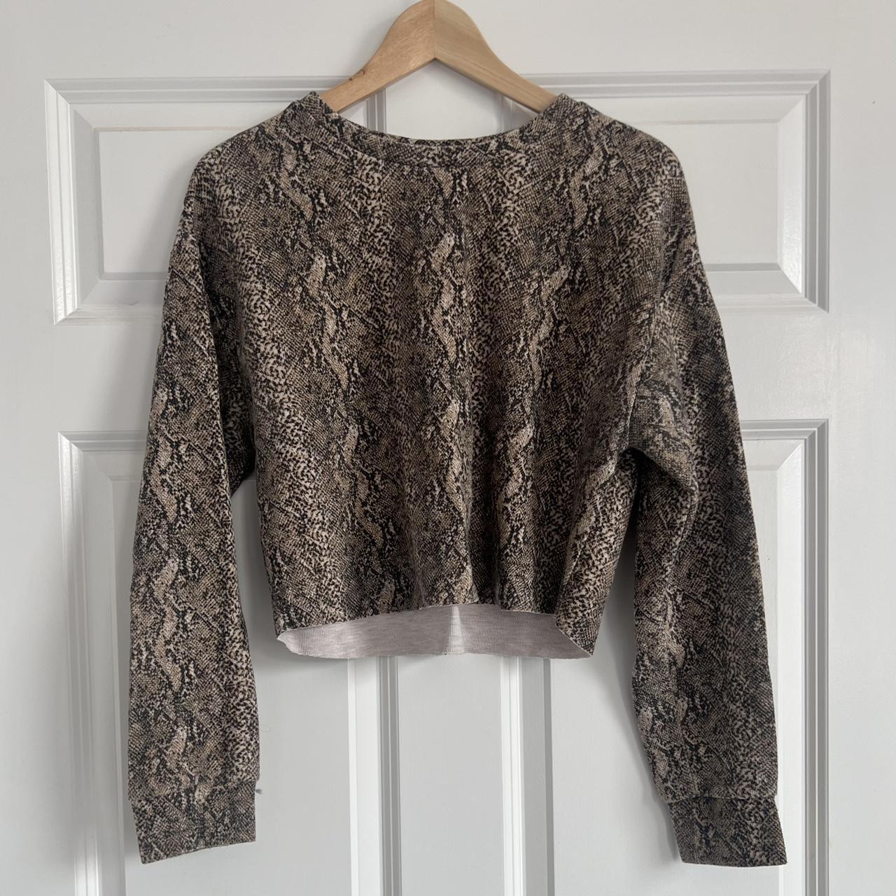 Print Zara Sweater Womens Zara Floral Print Cotton Sweatshirt With