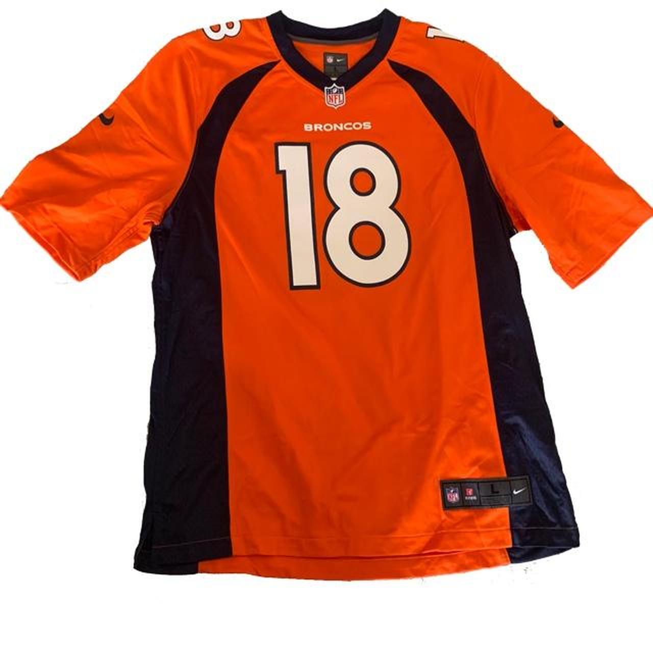 Denver Broncos On Field Peyton Manning NFL Jersey, - Depop