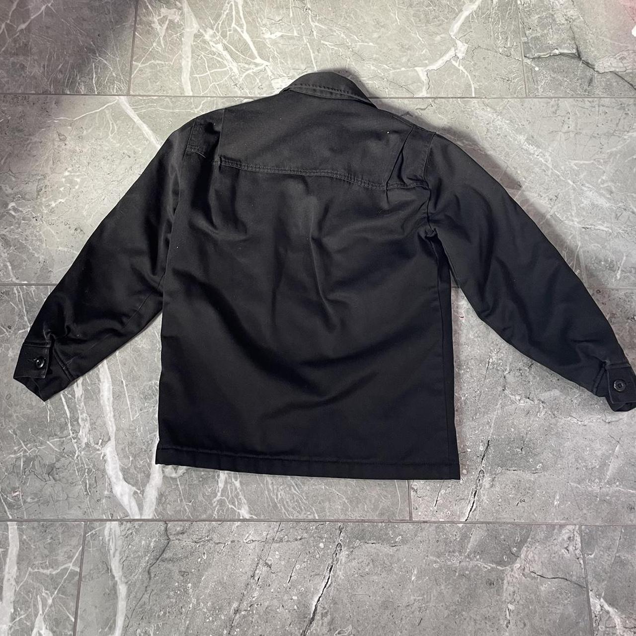 black dickies eisenhower jacket -size small -flaws... - Depop