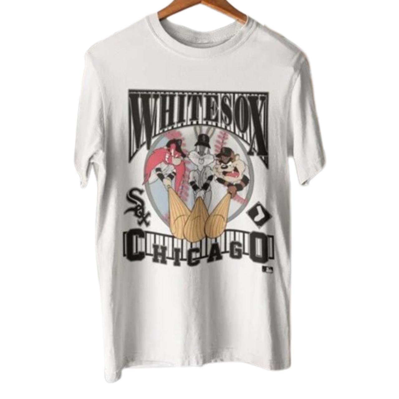 Gildan, Shirts, Vintage Mlb Chicago White Sox Looney Tunes Shirt Chicago White  Sox Shirt