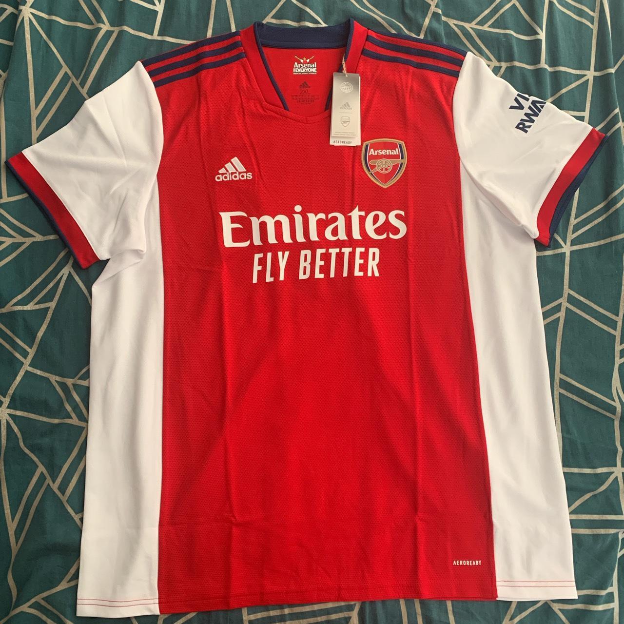Arsenal home shirt Brand new with tags. Size... - Depop