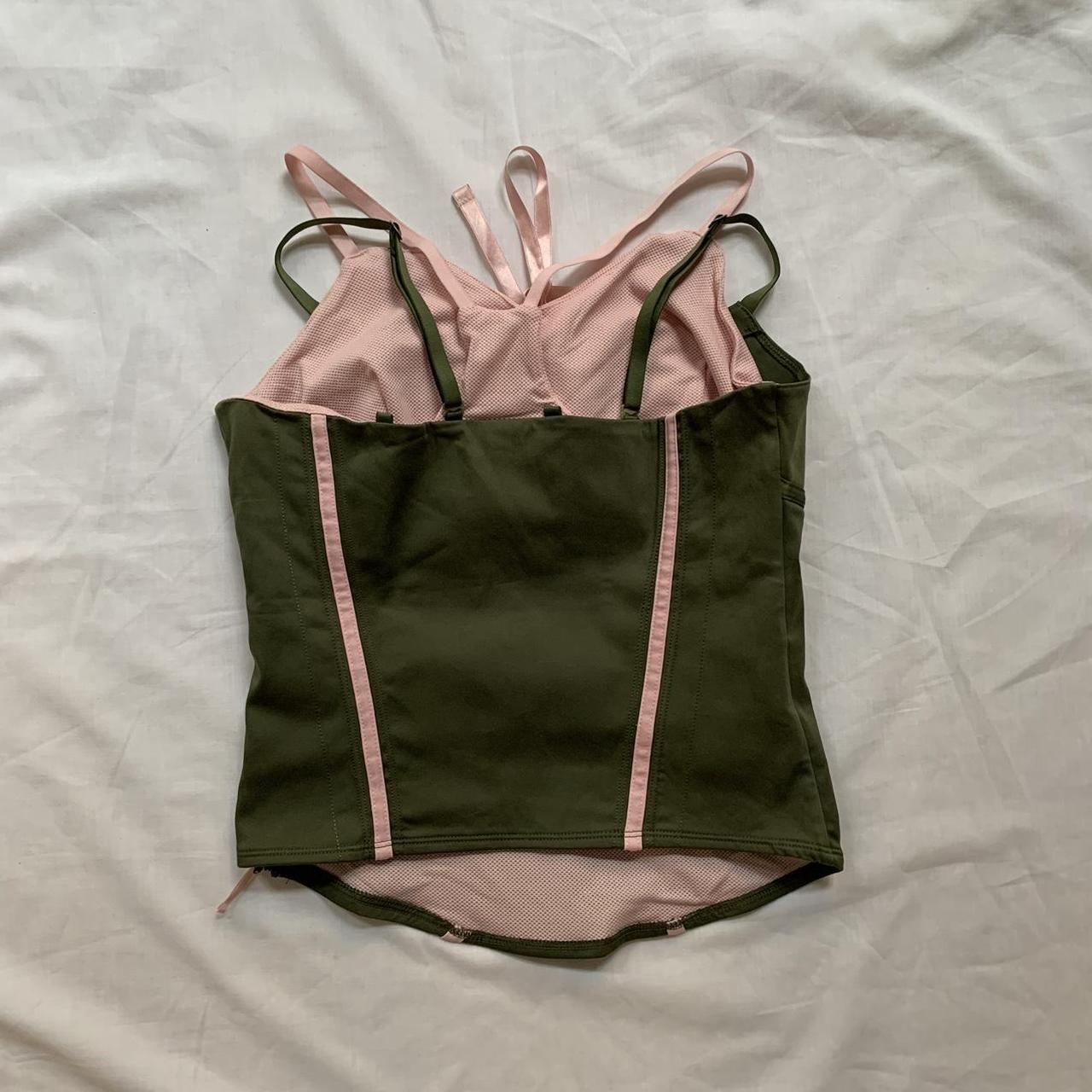 Nike Dry-fit Corset Top with Built in Sports Bra ★... - Depop