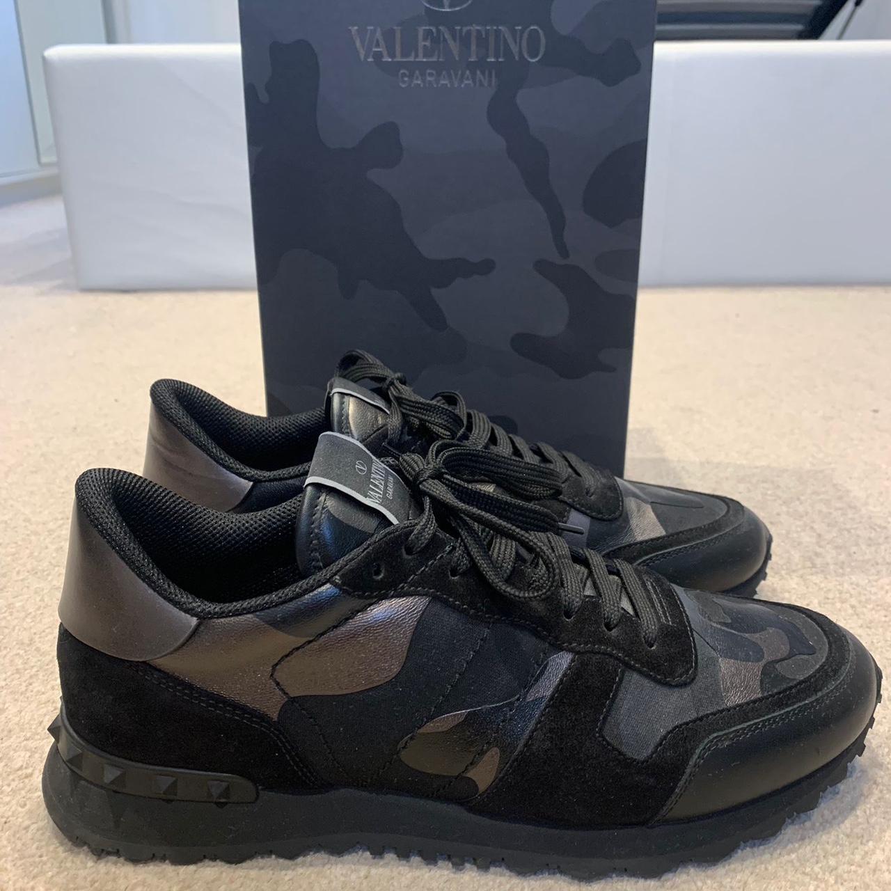 Valentino black camo clearance trainers