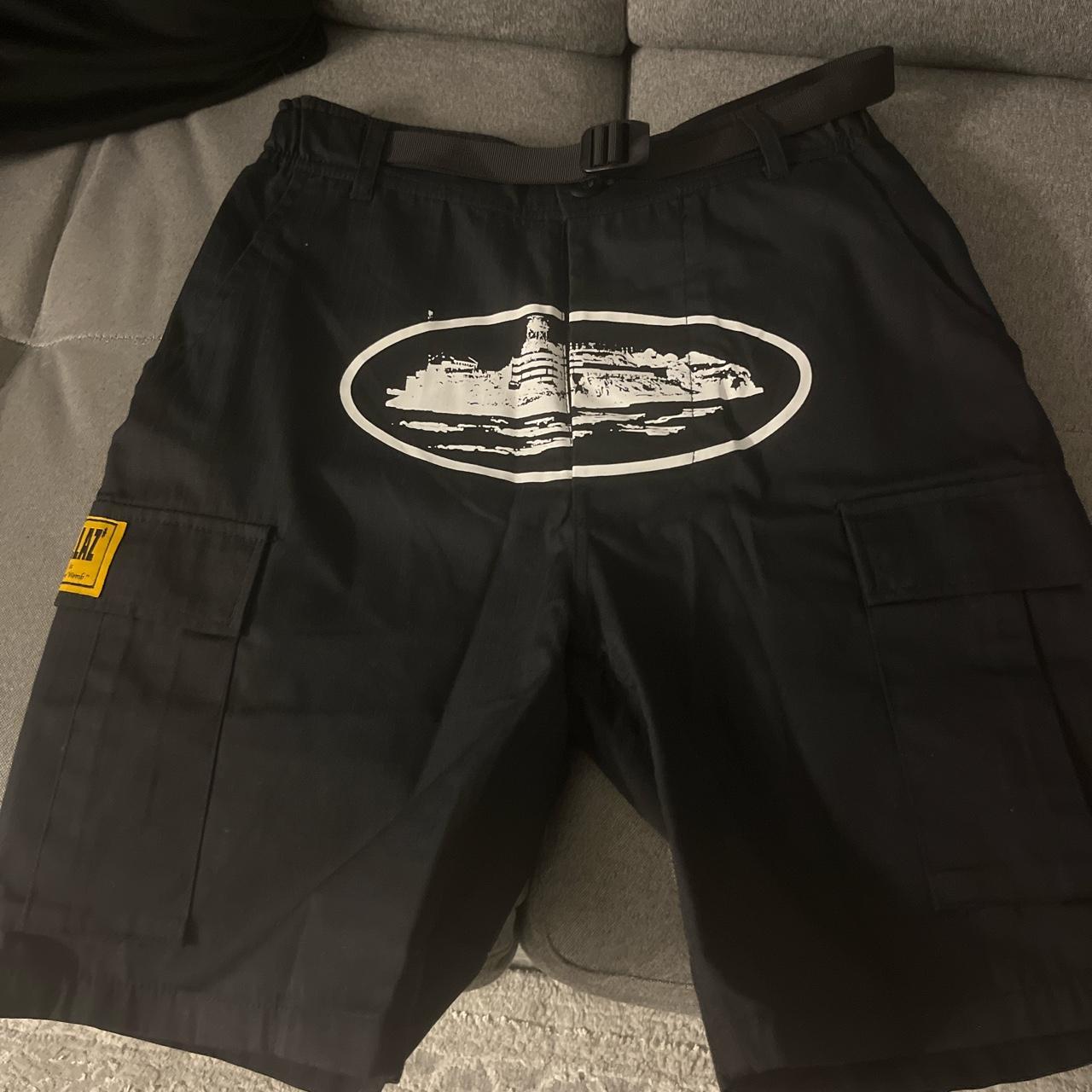 Cortez Alcatraz Guerillaz Cargo Shorts in - Depop