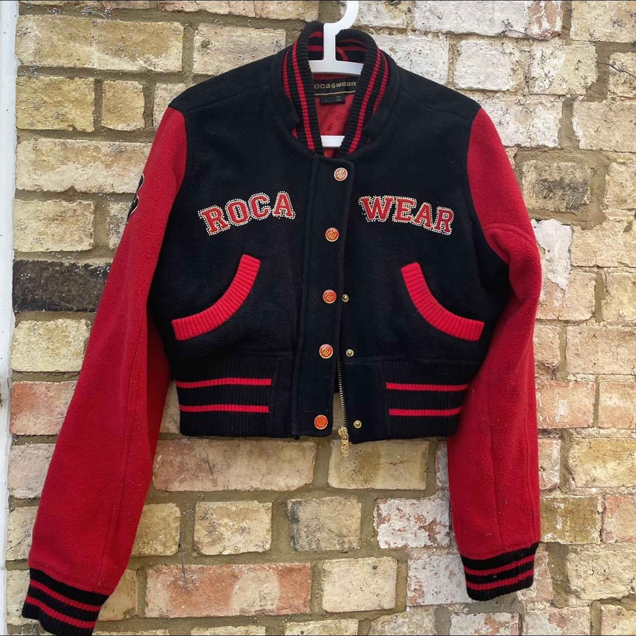 LARGE KIDS OLDSCHOOL RocaWear jacket. A classic... - Depop