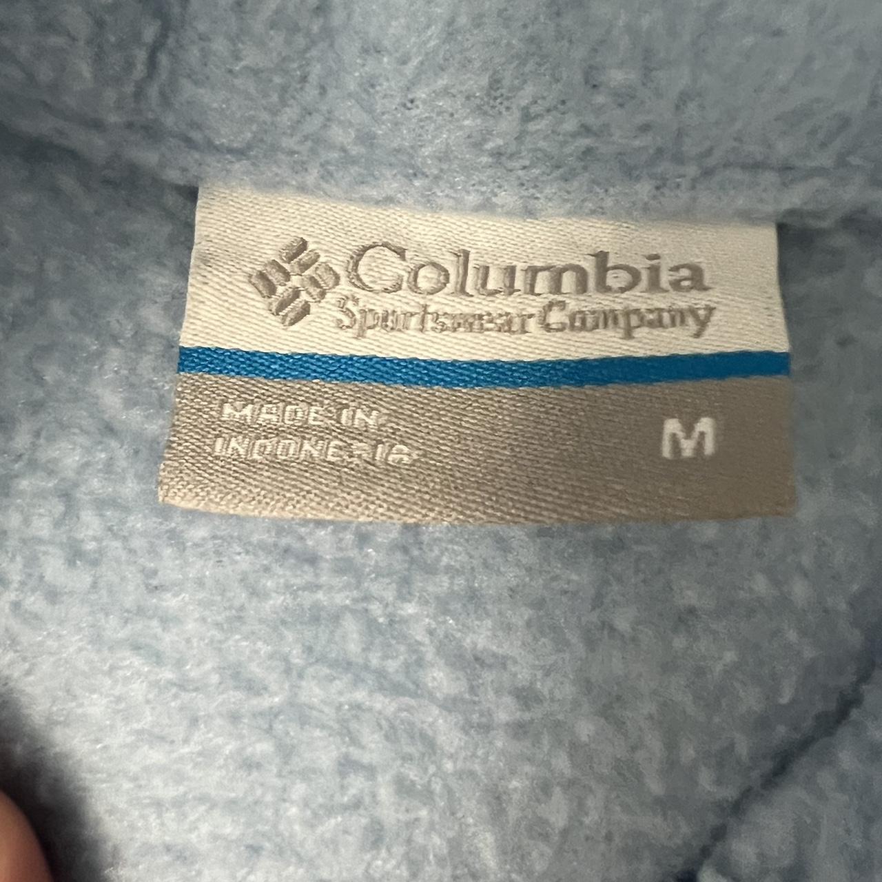 Columbia Jacket Light blue Baby Blue Size M Like... - Depop