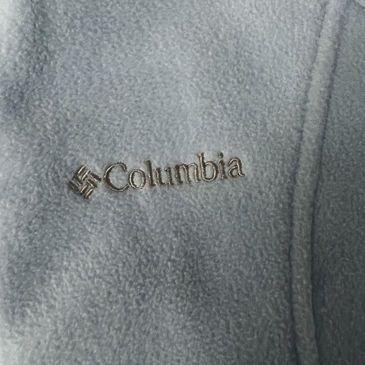 Columbia Jacket Light Blue Baby Blue Size M Like - Depop