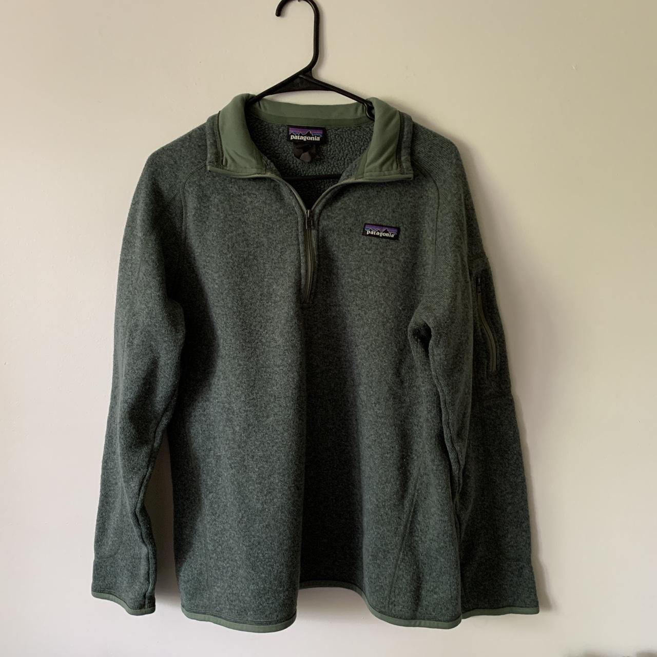 Patagonia Women's Green Sweatshirt | Depop