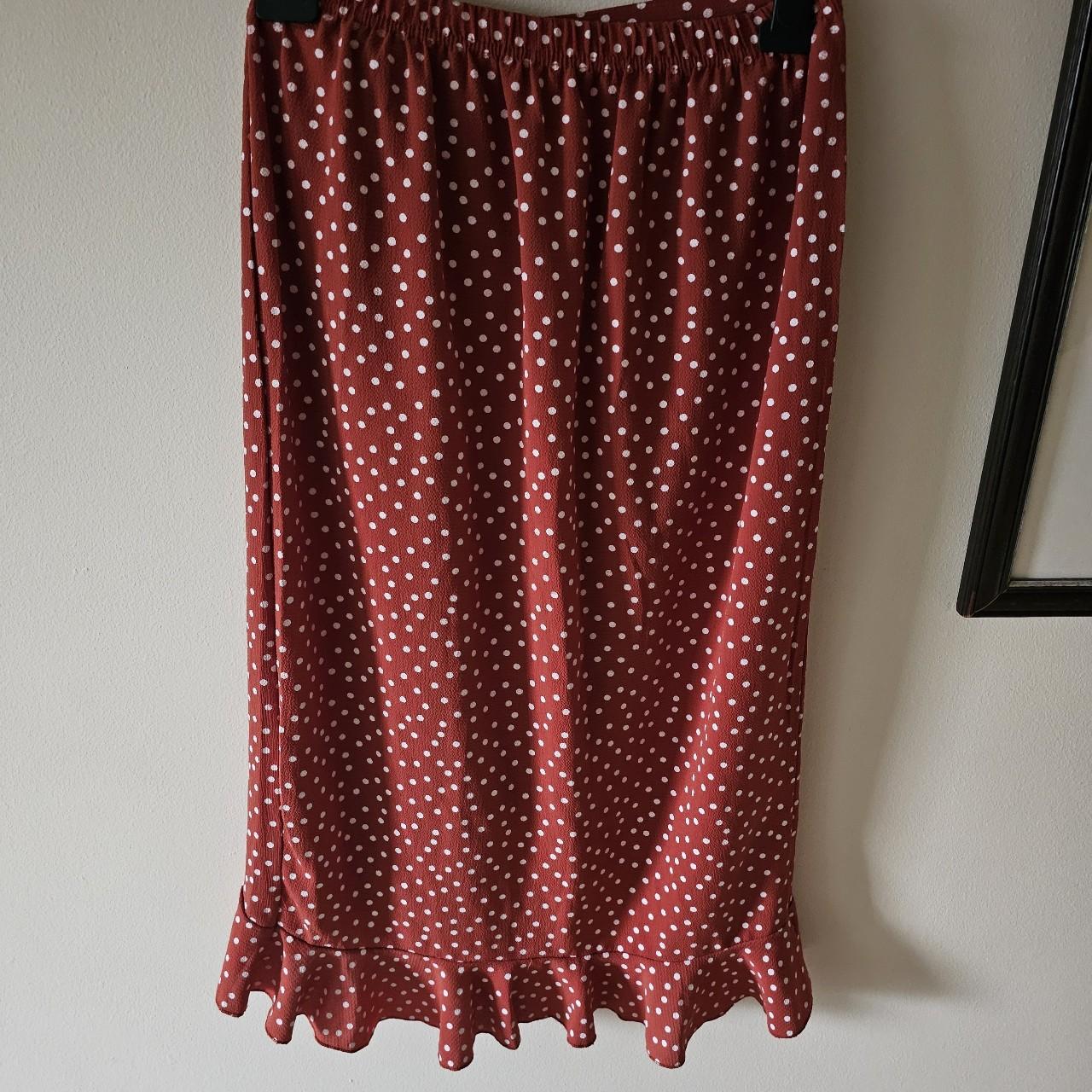 Quiz polka dot skirt hotsell