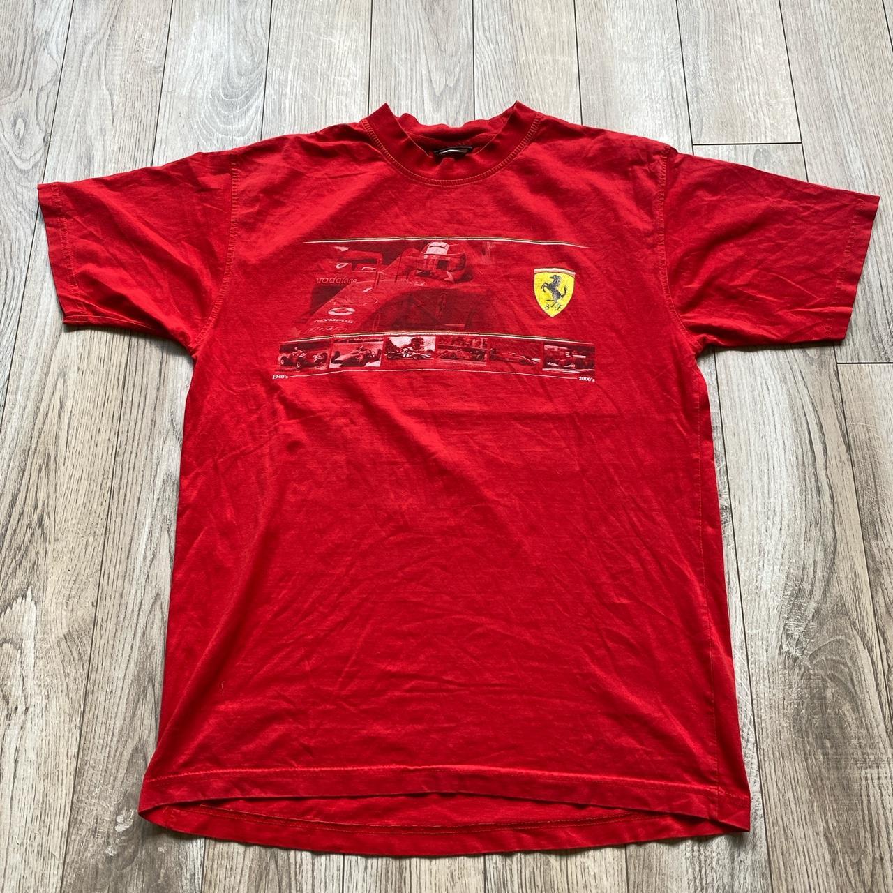 Ferrari Men's T-shirt | Depop