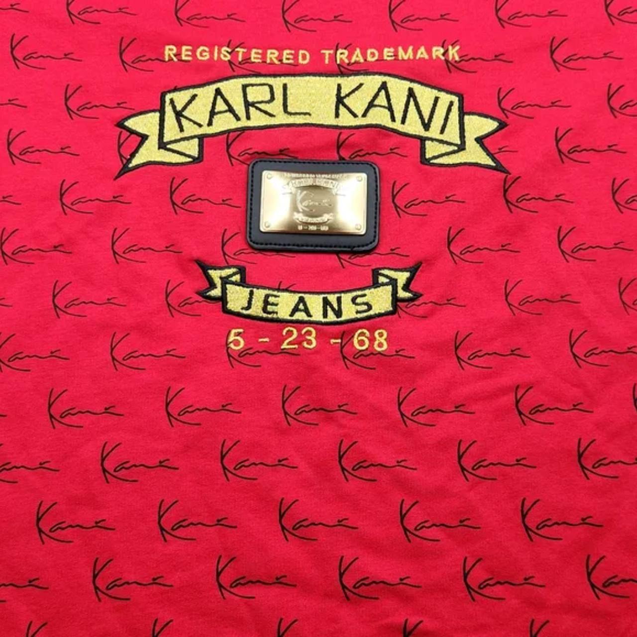 Karl Kani T-Shirt. Metal Plate. Size Small. - Depop