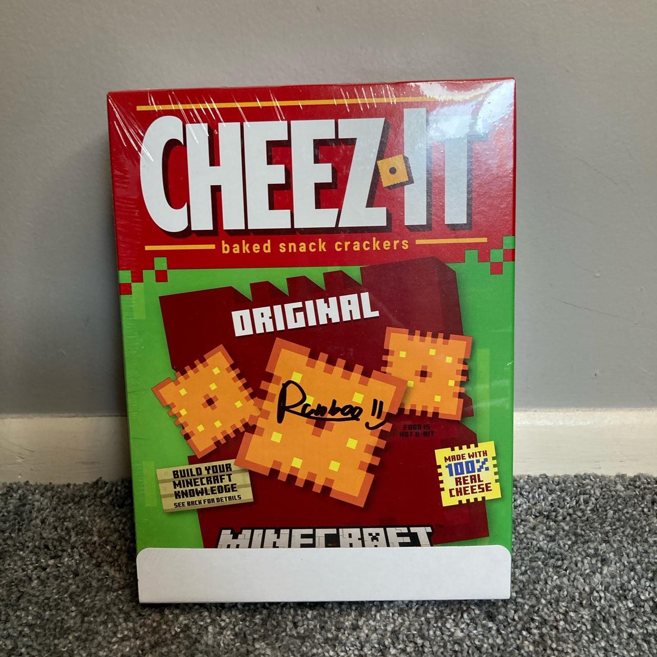 Never opened before Ranboo signed CheezIT box. I... - Depop