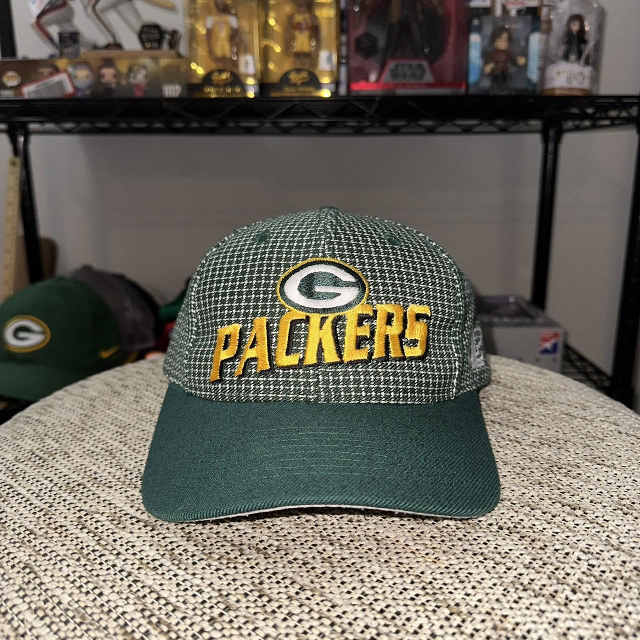 New Flat SnapBack Green Bay Packers Hat Mens. Fast - Depop