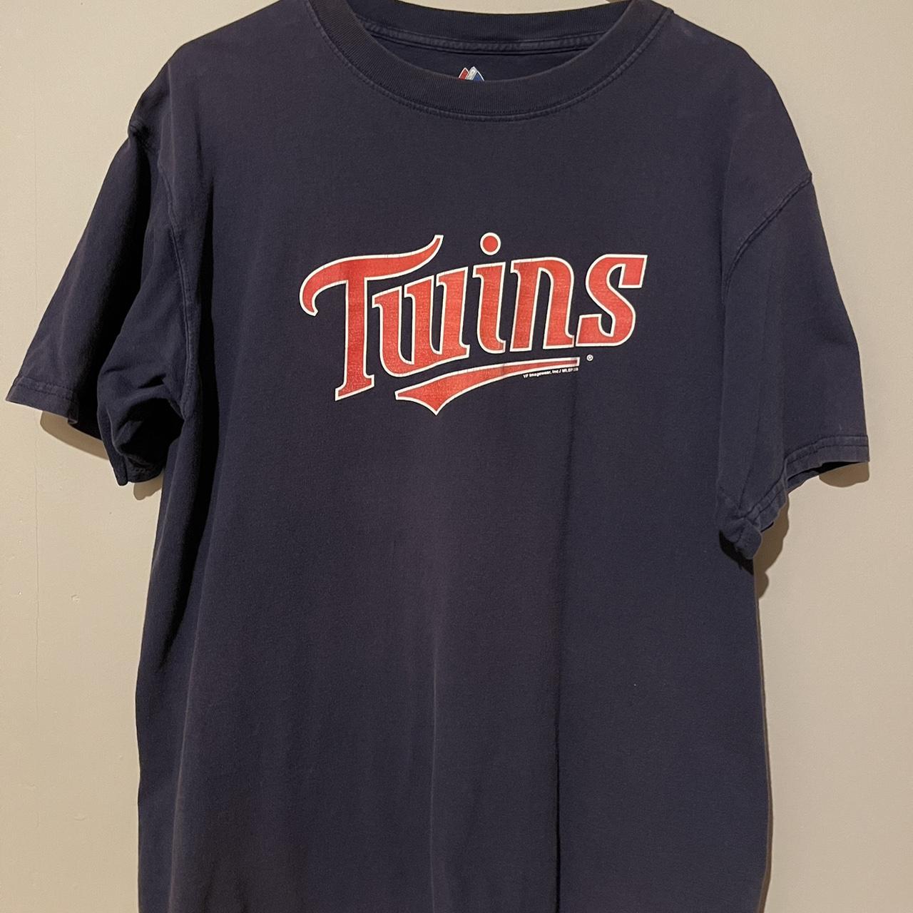 Vintage Minnesota Twins Shirt. Size L, excellent... - Depop