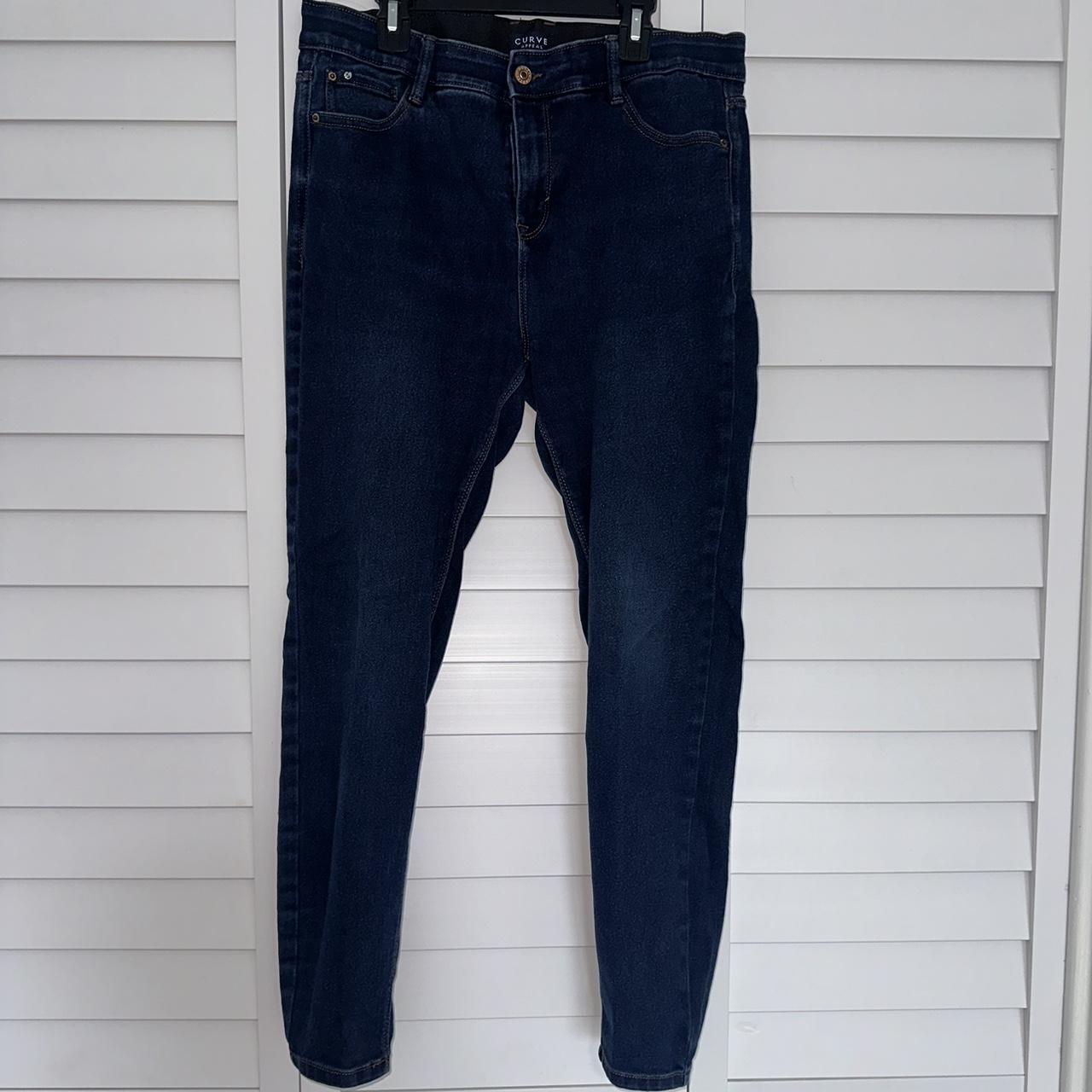 women’s curve appeal jeans, very stretchy, size 8 no... - Depop