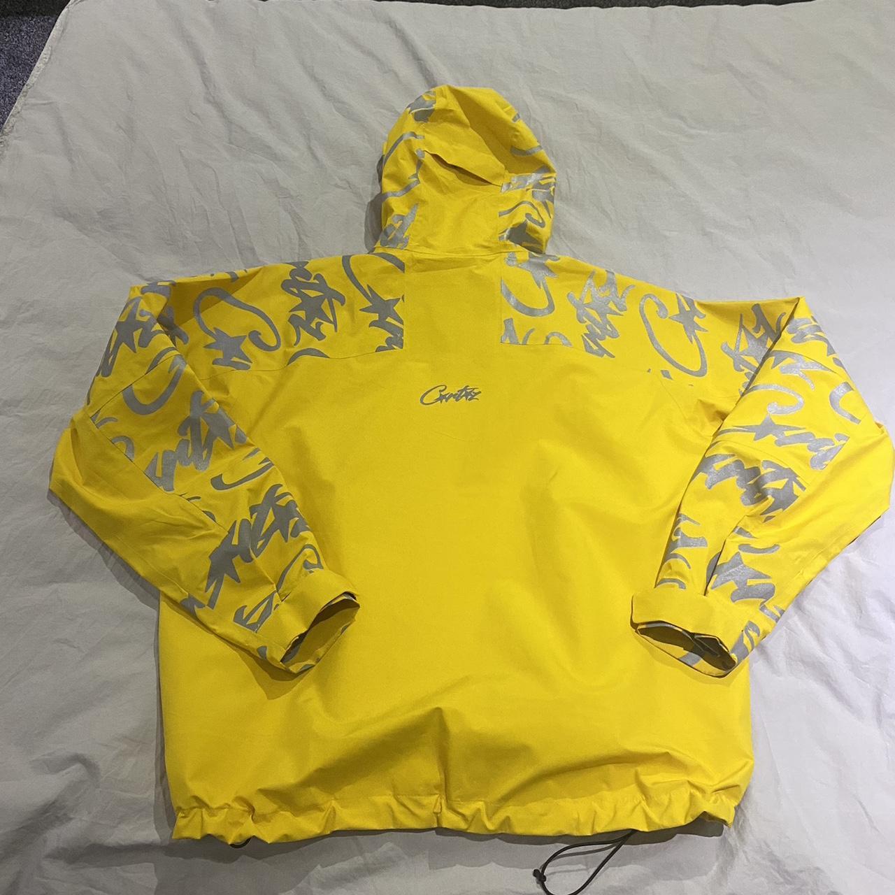 CORTEIZ 'YELLA' SHELL JACKET SIZE - S DELIVERY | Depop