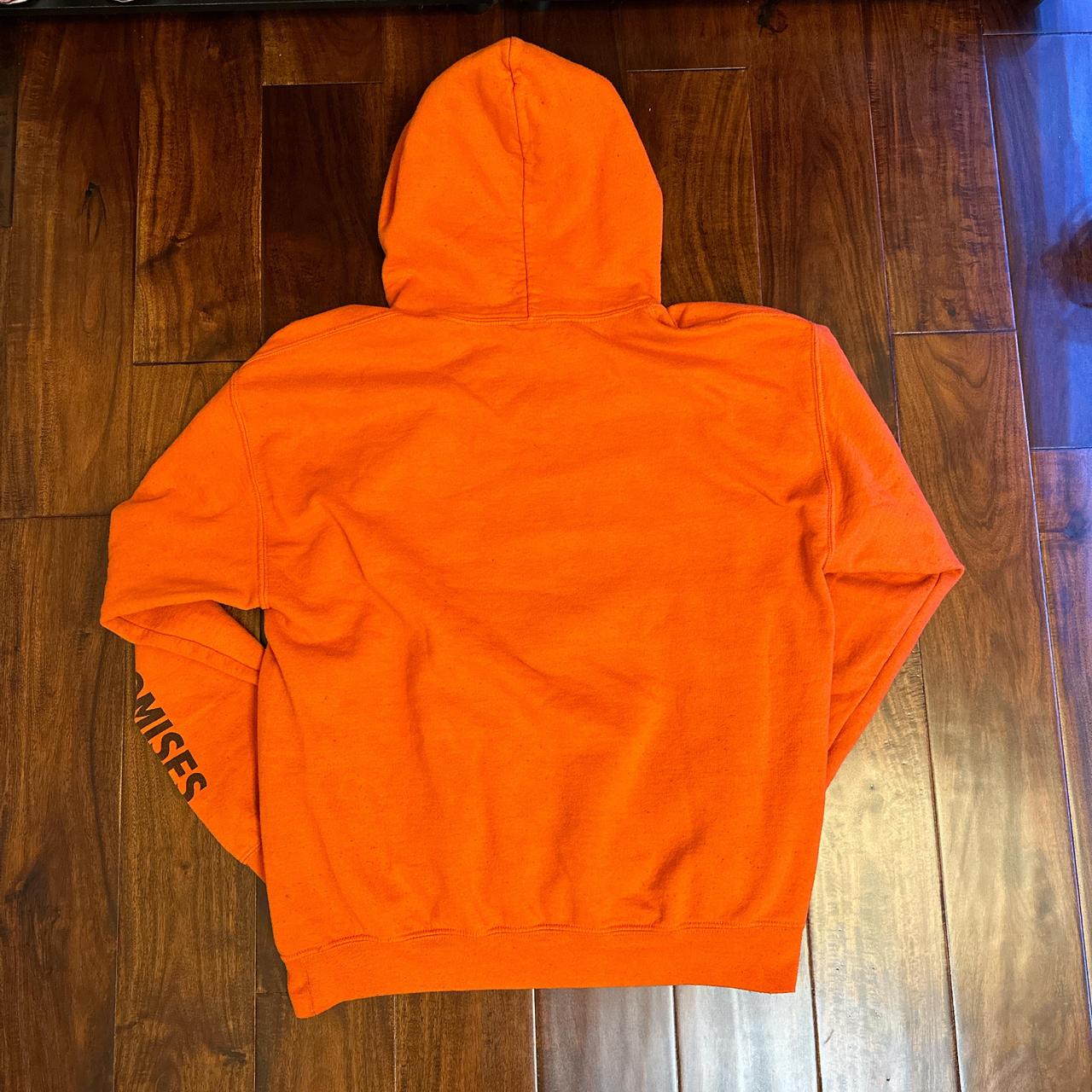 Orange broke hoodie best sale