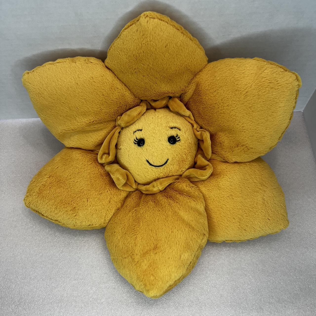 Jellycat Fleury flower daffodil Yellow Plush Stuffed... Depop