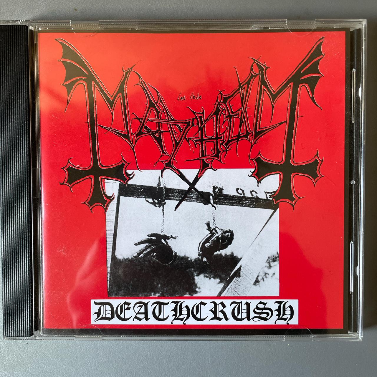 MAYHEM DEATHCRUSH CD LIKE NEW #blackmetal #mayhem... - Depop