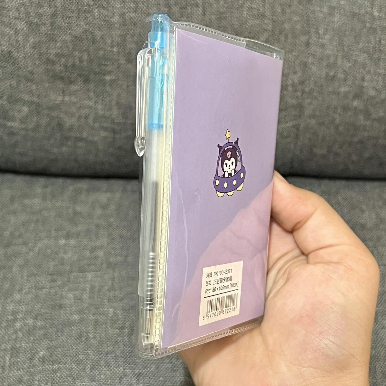 FREEBIES INCLUDED ] This is a mini Kuromi Notebook - Depop