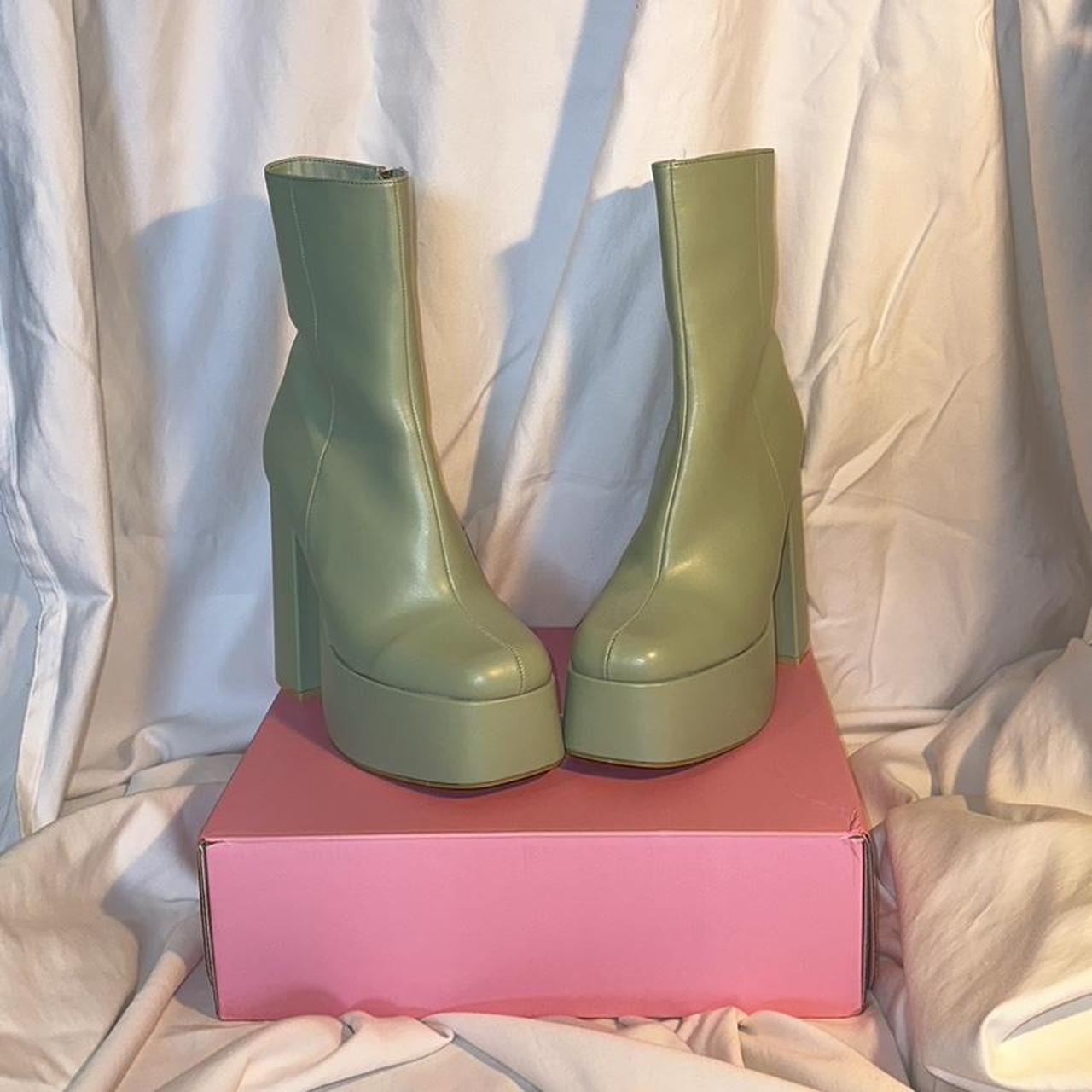 peach oxford shoes