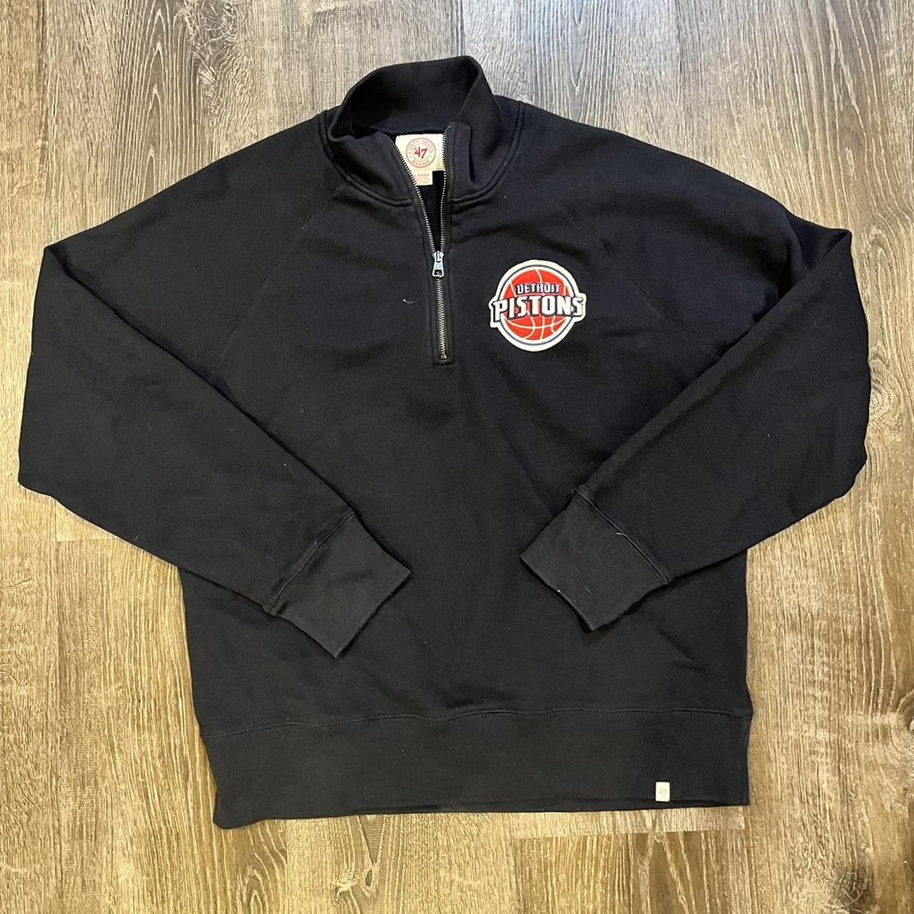 Detroit Pistons Quarter Zip Great condition Size... Depop