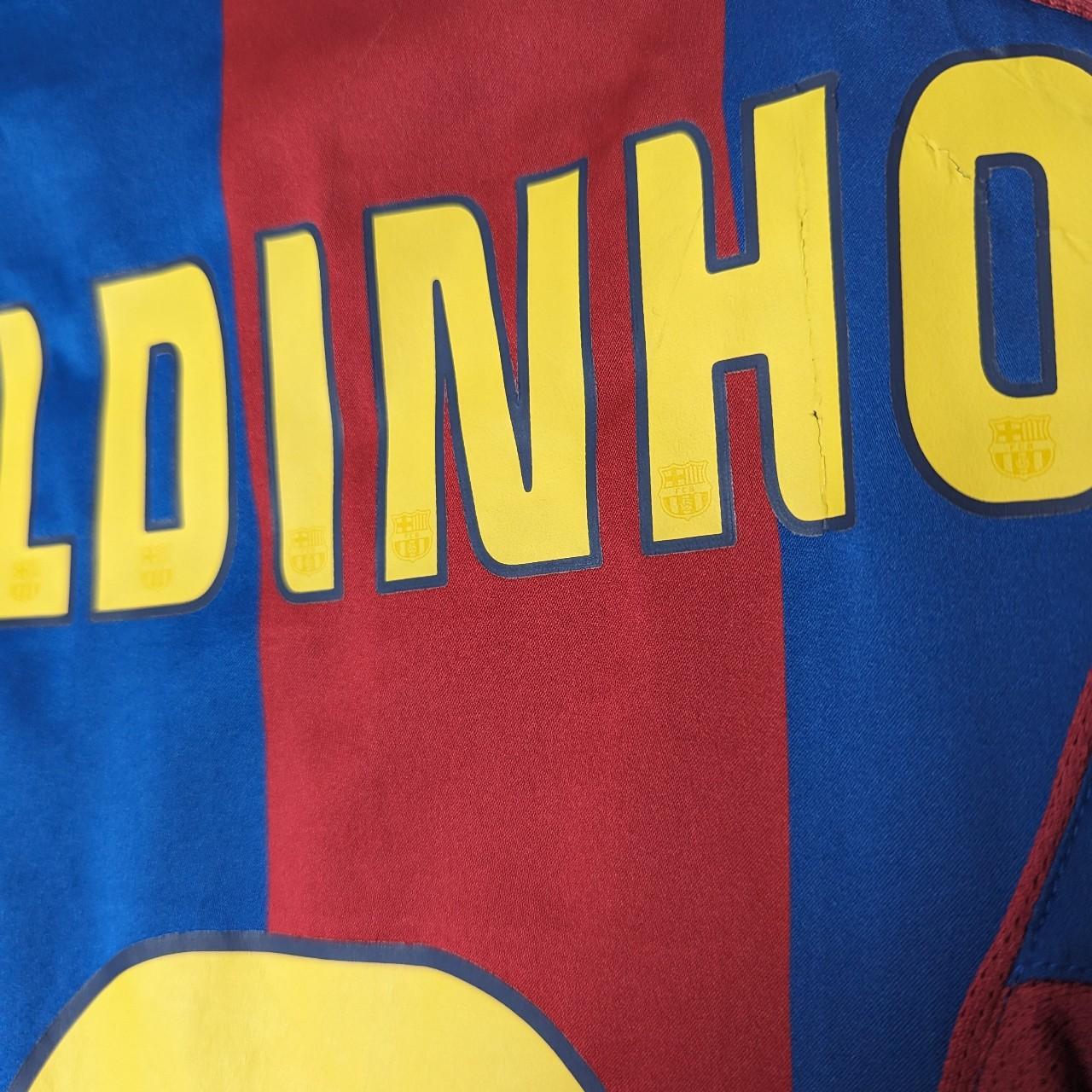 FC Barcelona 2004/2005 Home Football Shirt Jersey... - Depop