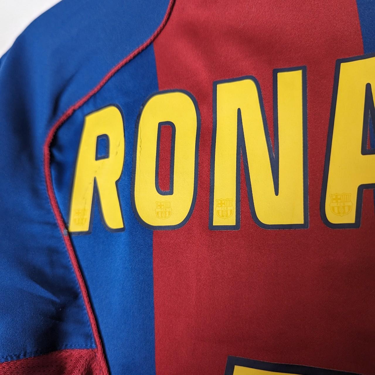 FC Barcelona 2004/2005 Home Football Shirt Jersey... - Depop