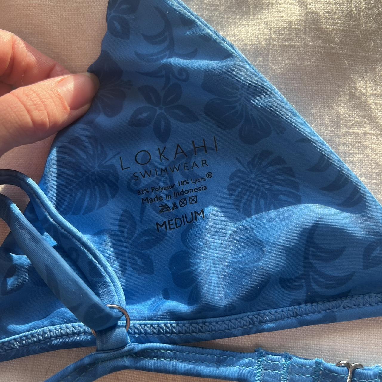 Women's Blue Bikinisandtankinisets Depop