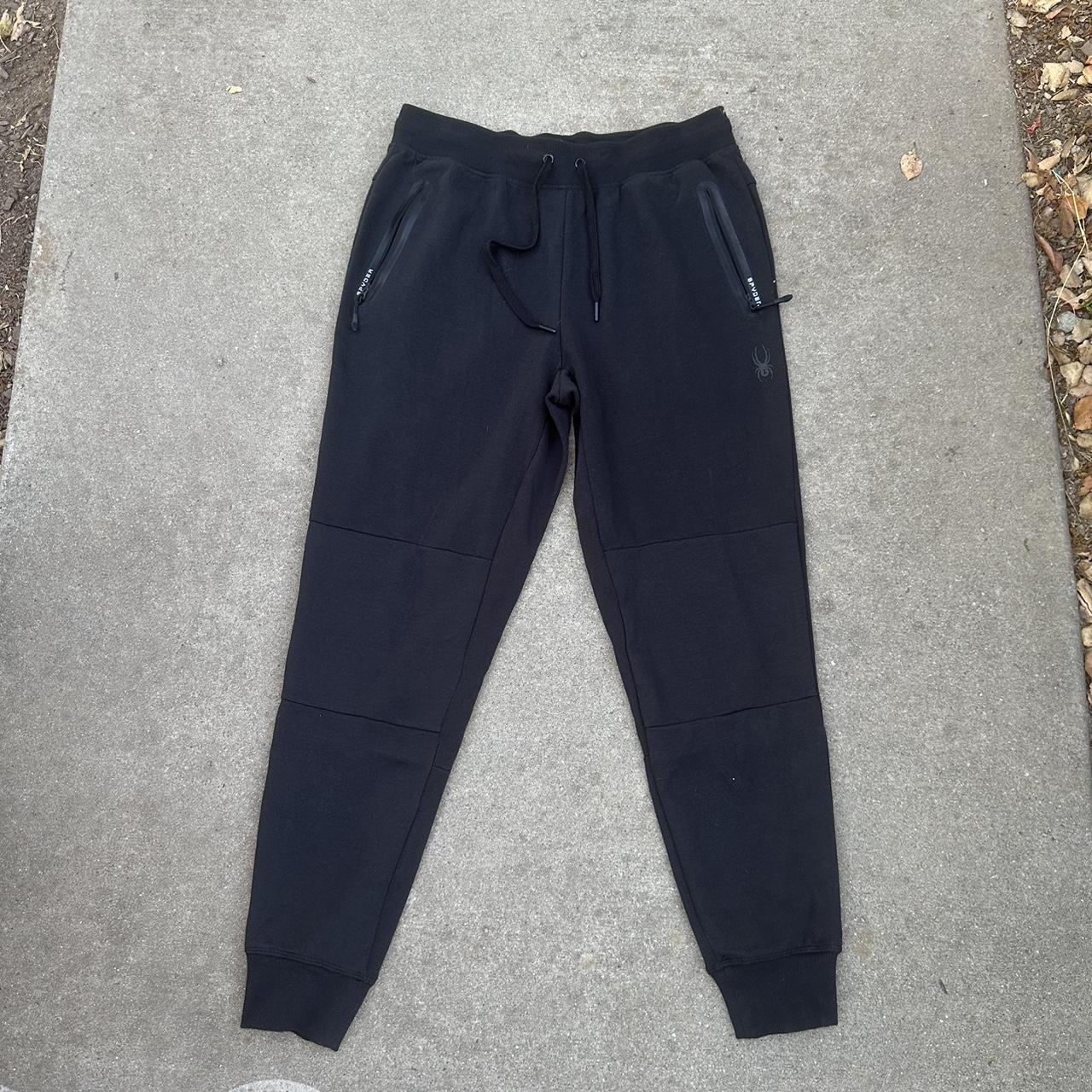 spyder webpro joggers size large - Depop