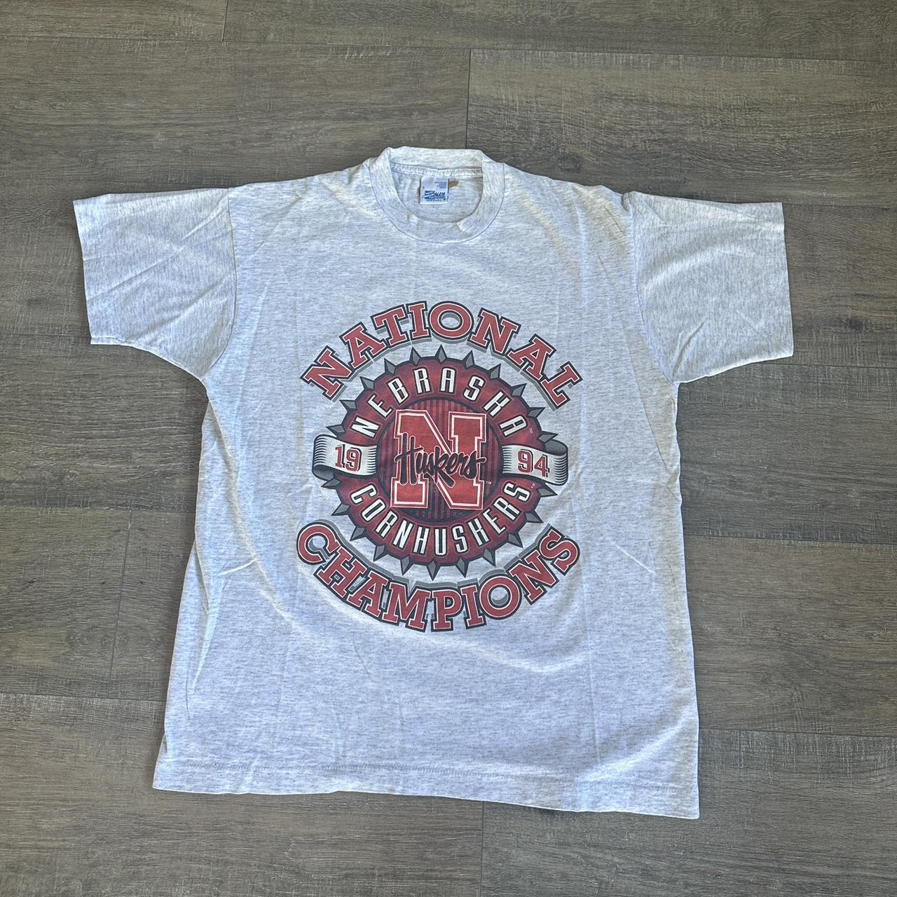 1994 Nebraska Cornhuskers Tee single stitched - Depop