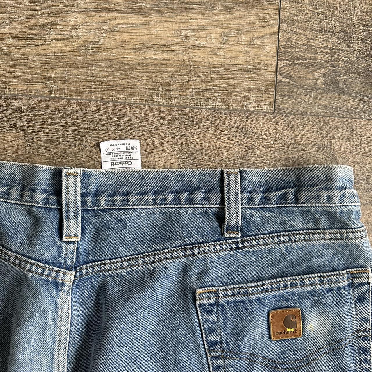 carhartt jeans super big and baggy 46x30 - Depop