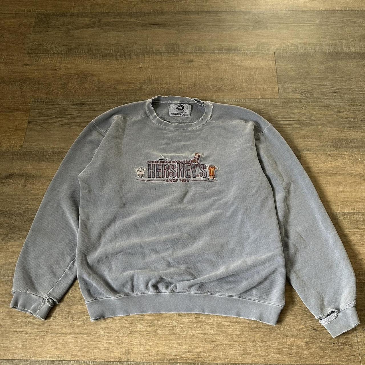 90’s Hershey’s Chocolate Crewneck Beautifully... - Depop